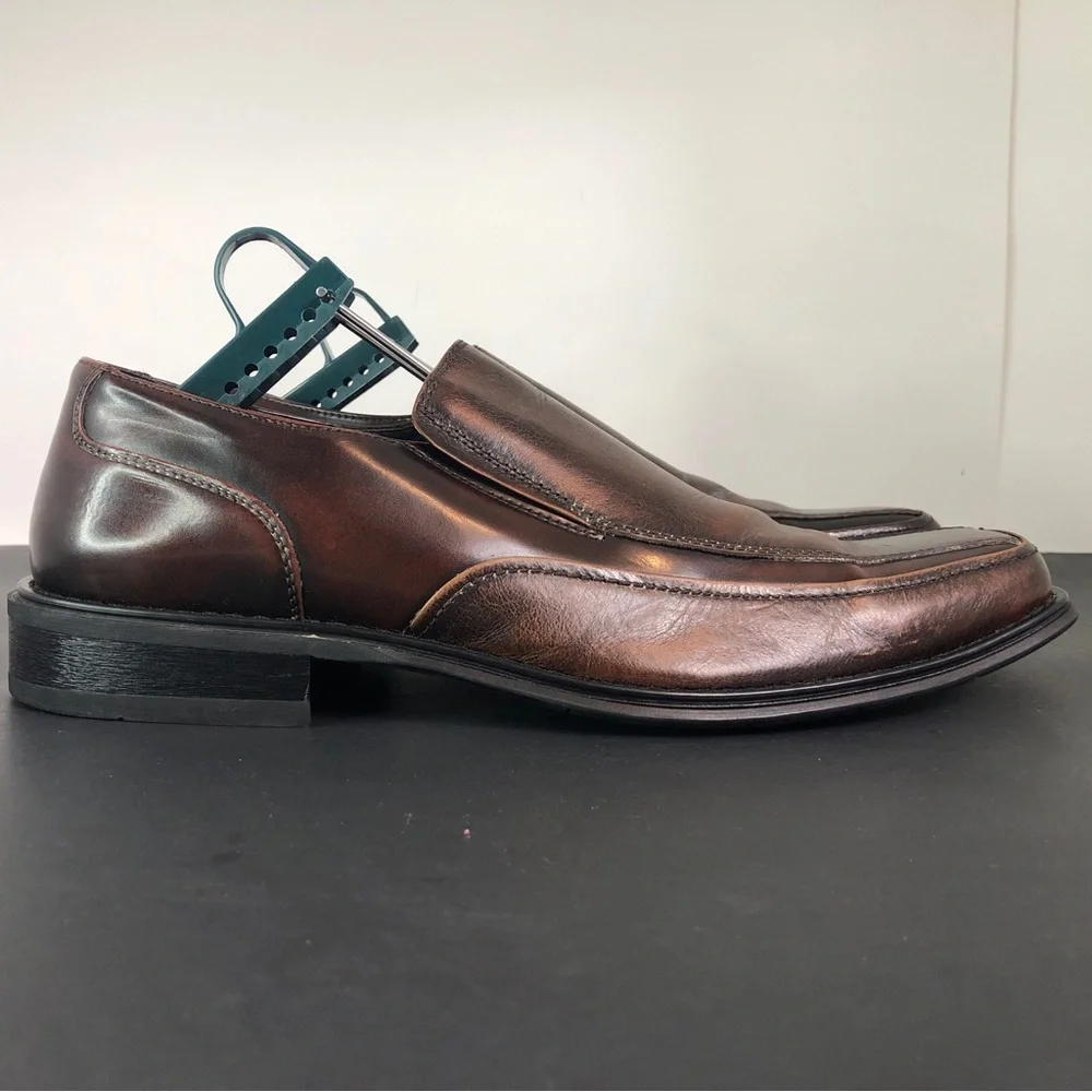 Natha Studio Men’s 840036 Brown‎ Size 11.5 M Loafers/Slip On Dress Shoes